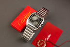 Cartier Santos Watch Gray Dial 39.8mm