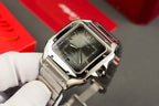 Cartier Santos Watch Gray Dial 39.8mm