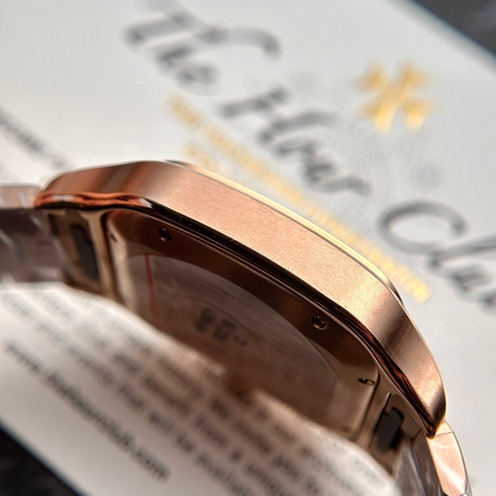 Cartier Santos Watch Rose Gold 39.8mm