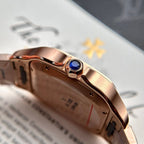 Cartier Santos Watch Rose Gold 39.8mm