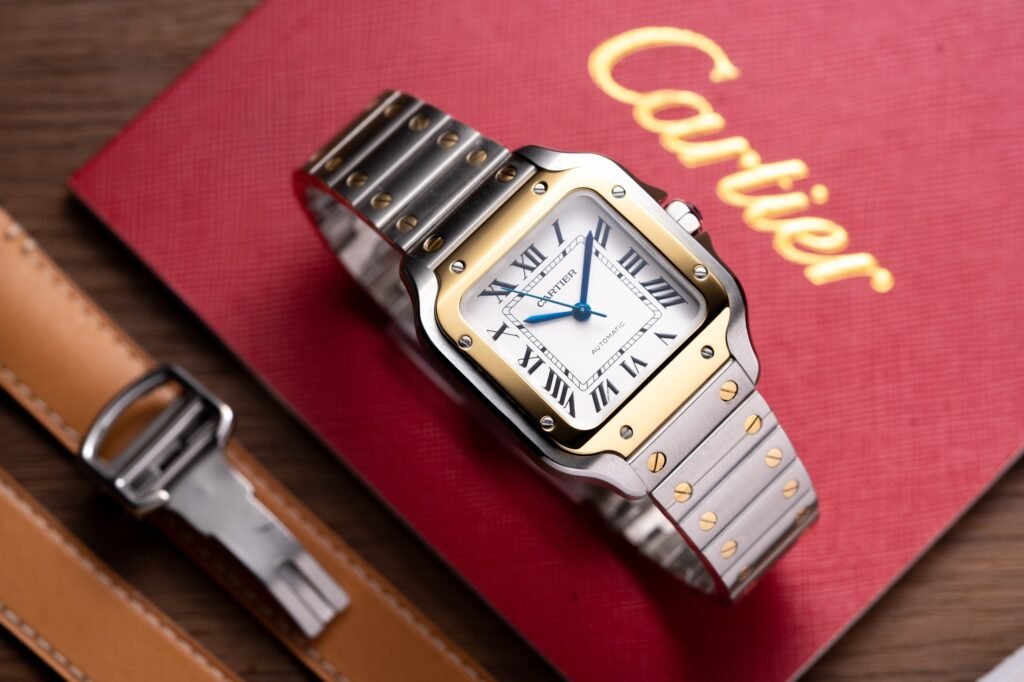 Cartier Watch Santos Demi White Dial 35.2mm