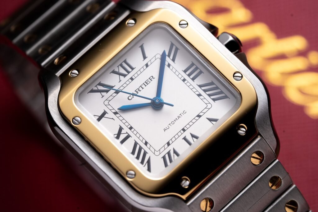 Cartier Watch Santos Demi White Dial 35.2mm