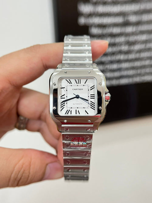 Cartier Santos WSSA0029 Watch 35mm