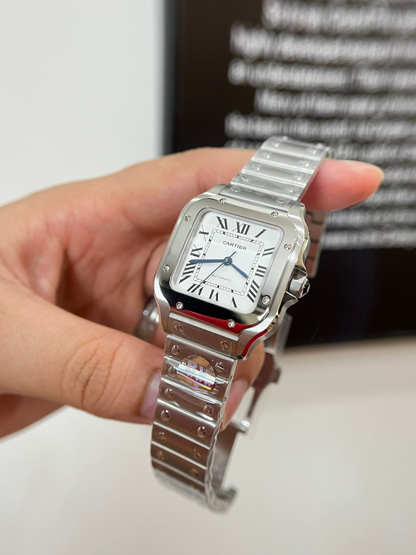 Cartier Santos WSSA0029 Watch 35mm