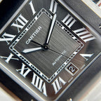 Cartier Santos WSSA0037 Watch Grey Dial 39.8mm