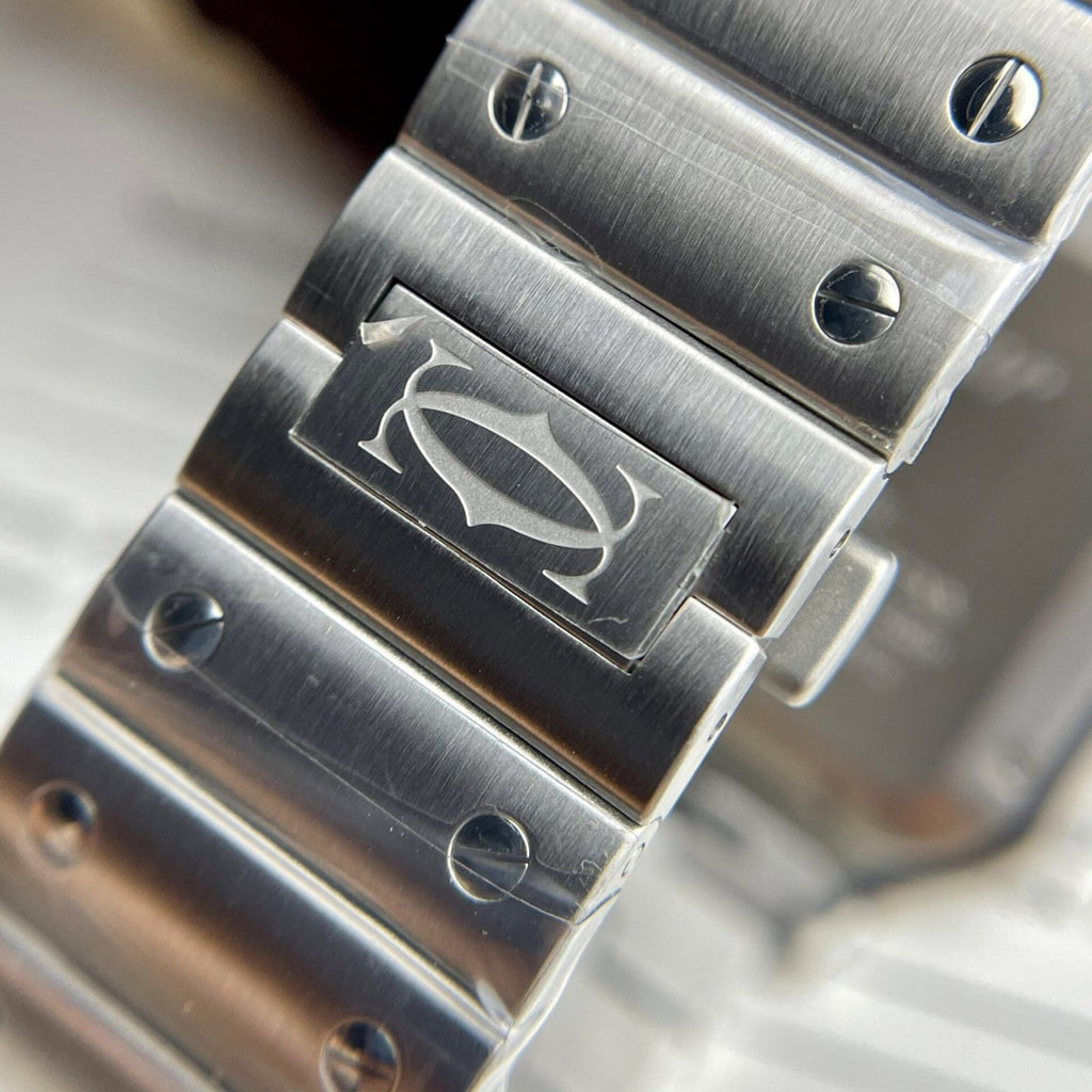 Cartier Santos WSSA0037 Watch Grey Dial 39.8mm