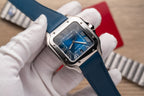 Cartier Santos De Cartier WSSA0013 Wath Blue Dial 39.8mm