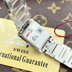 Cartier Watch Tank Must White Dial Metal Wire 31x41mm