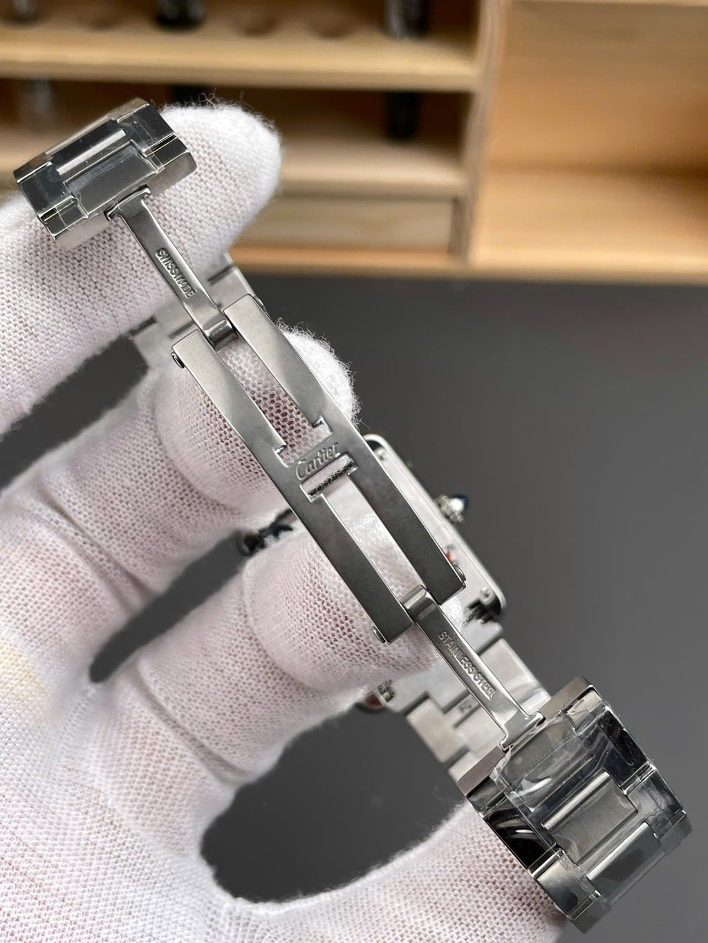 Cartier Tank Watch Men’s Quartz Movement 31x40mm