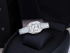 Cartier Santos With Full Diamond Moissanite 35mm
