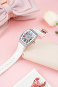 Franck Muller V32 Watch Custom Diamonds Moissanite 36mm