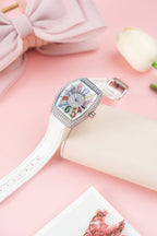 Franck Muller V32 Watch Custom Diamonds Moissanite 36mm
