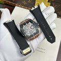 Hublot Spirit Of Big Bang King Gold Watch Bezel Black Ceramic 42mm