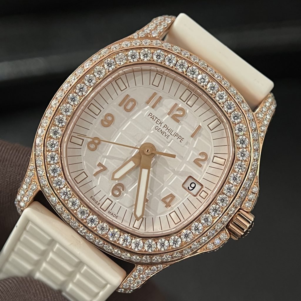 Patek Philippe 5067 Watch Gold Wrapped + Moissanite Diamonds 35.5mm