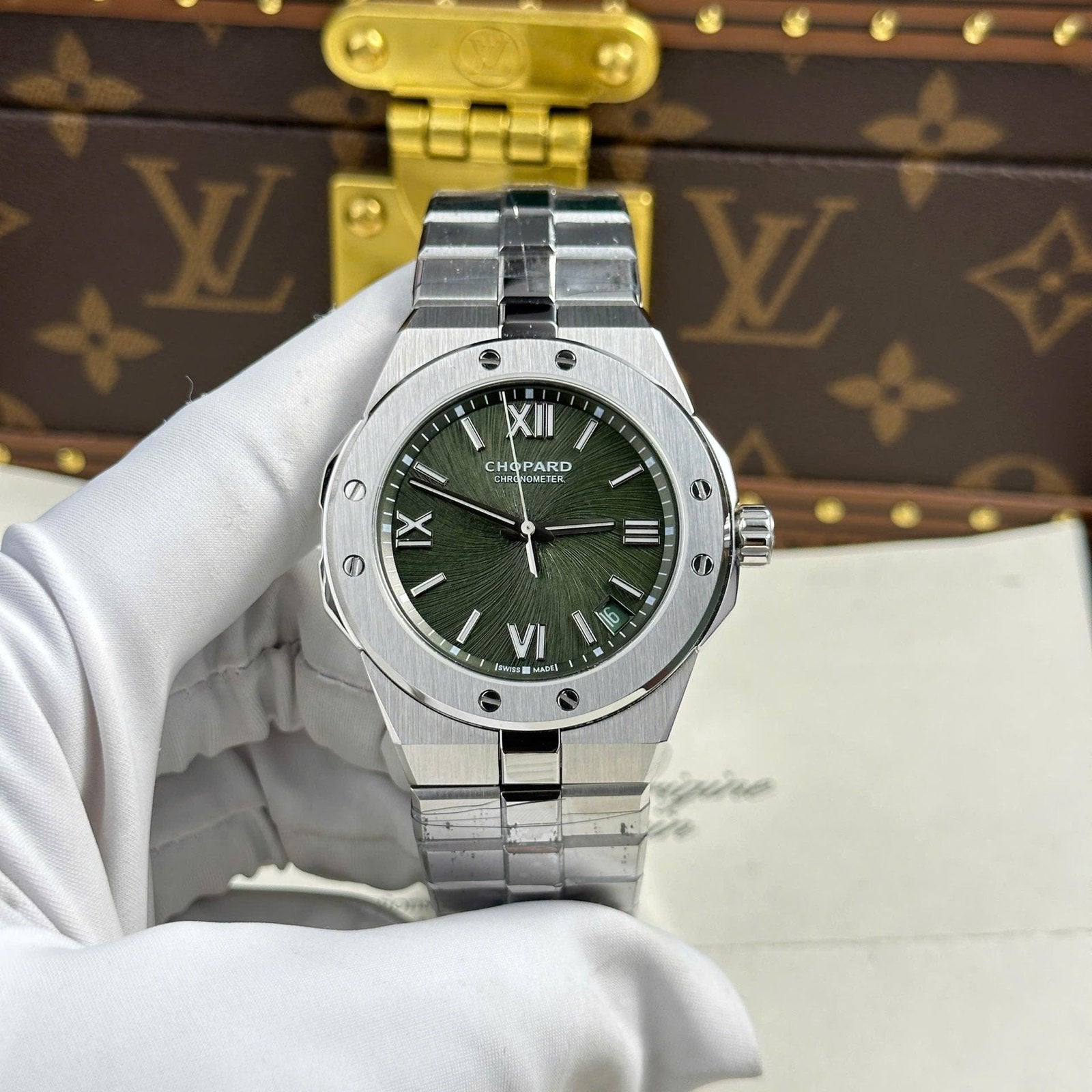 Chopard Alpine Eagle 298600 Watch Green Dial  41mm