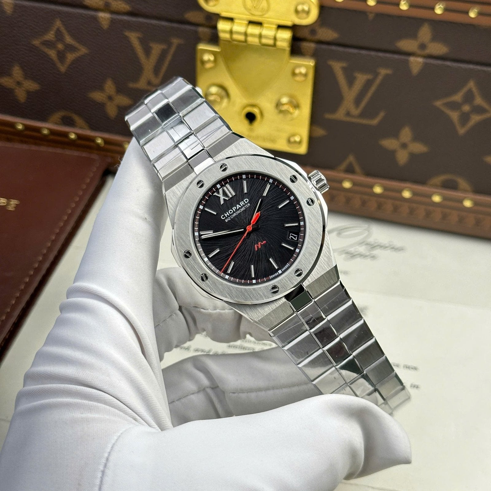 Chopard Alpine Eagle 298600 Watch Black Dial 41mm