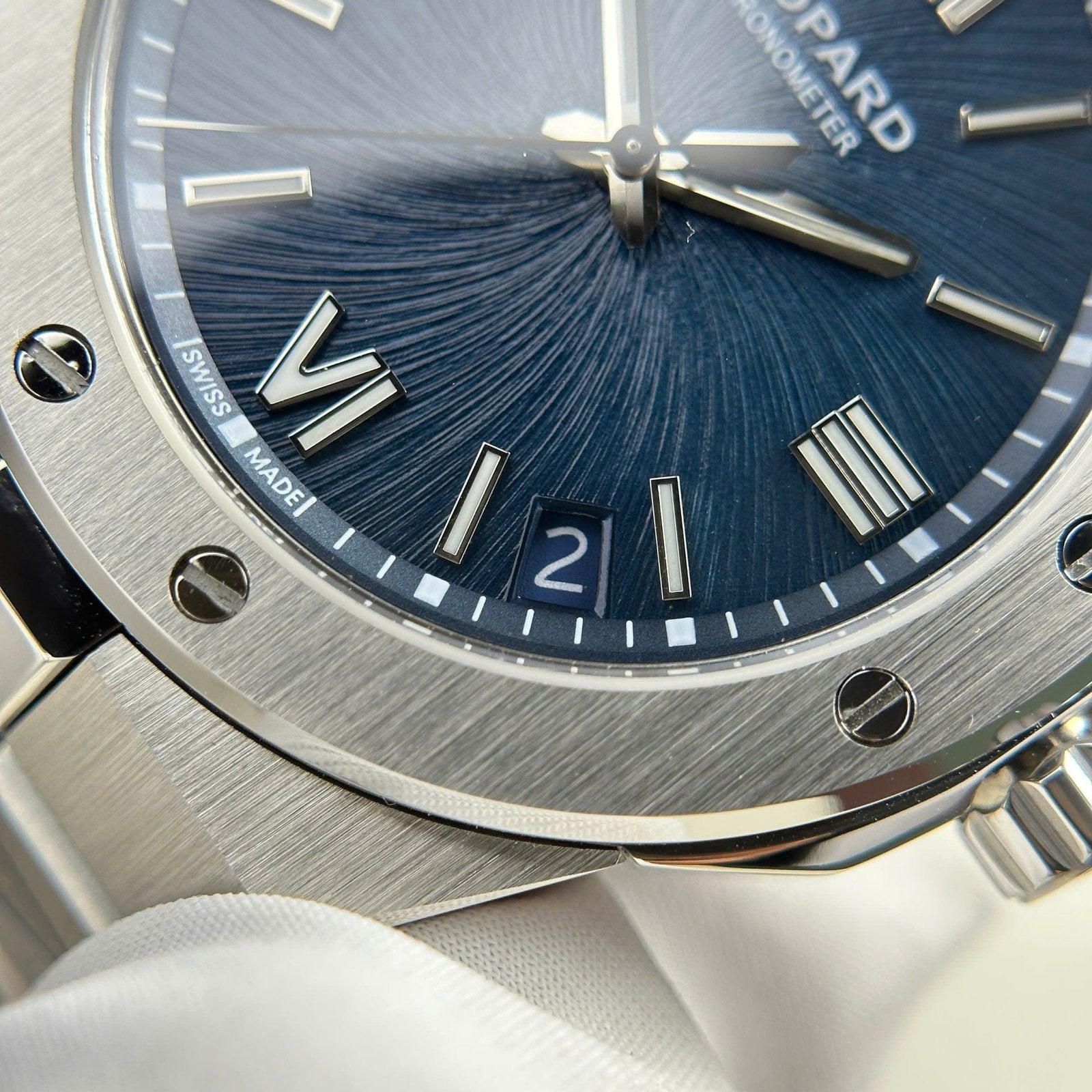 Chopard Alpine Eagle 298600 11 Watch Dial Blue 41mm