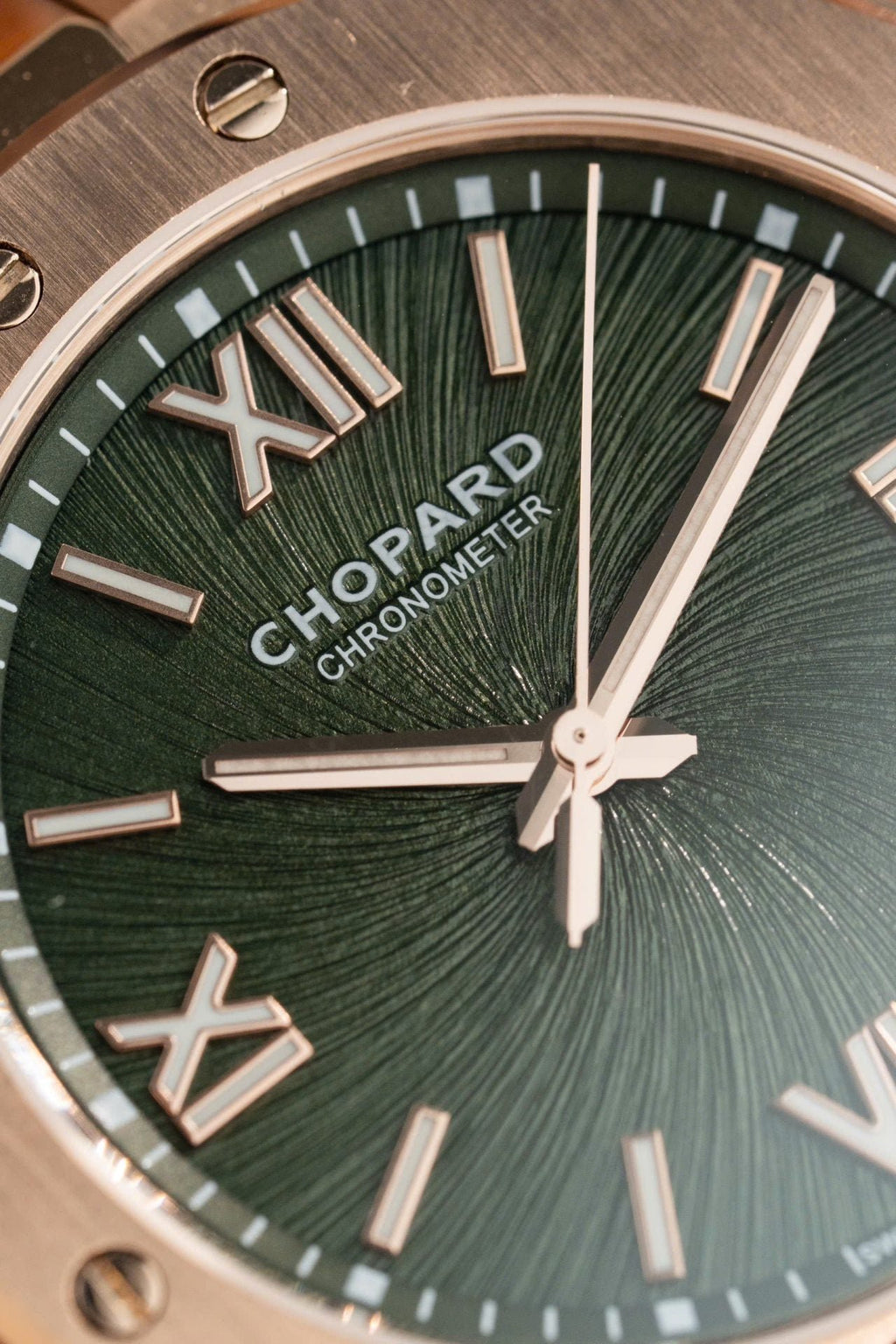 Chopard Alpine Eagle Rose Gold Watch Dial Green 41mm