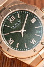 Chopard Alpine Eagle Rose Gold Watch Dial Green 41mm