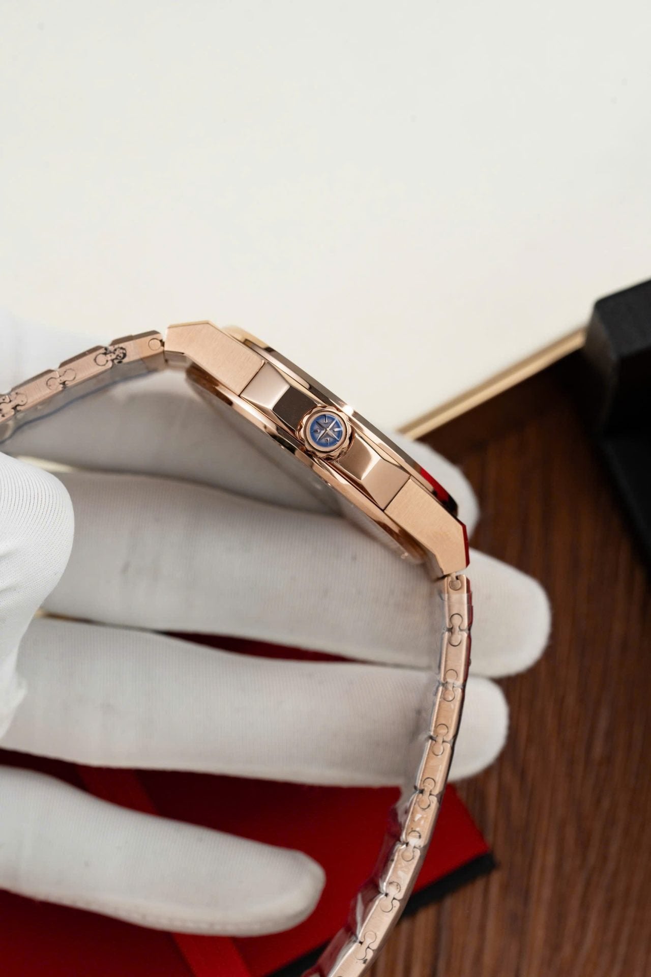 Chopard Alpine Eagle Rose Gold Watch Dial Green 41mm