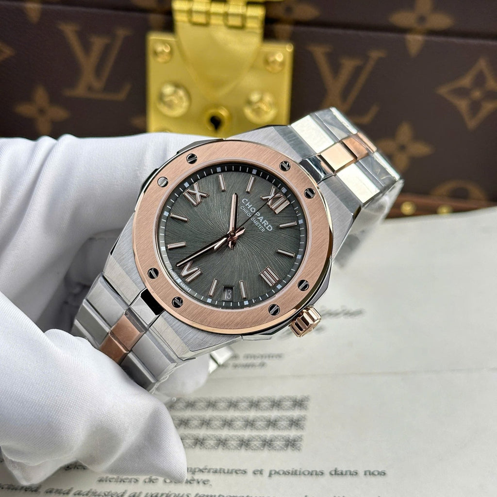 Chopard Alpine Eagle Watch Demi Rose Gold 41mm