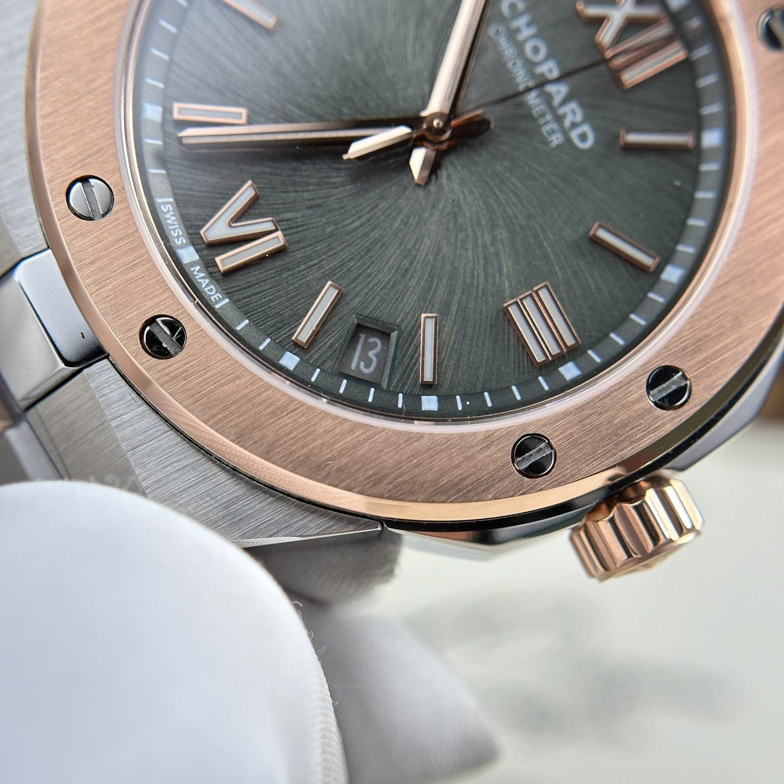 Chopard Alpine Eagle Watch Demi Rose Gold 41mm