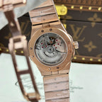 Chopard Alpine Eagle Rose Gold Watch Dial Blue 41mm