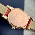 Chopard Full Moissanite Diamonds Watch Gold Wrapped 34mm