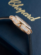 Chopard Happy 274891 Watch Synthetic Diamonds + 18K Gold Wrapped 36mm