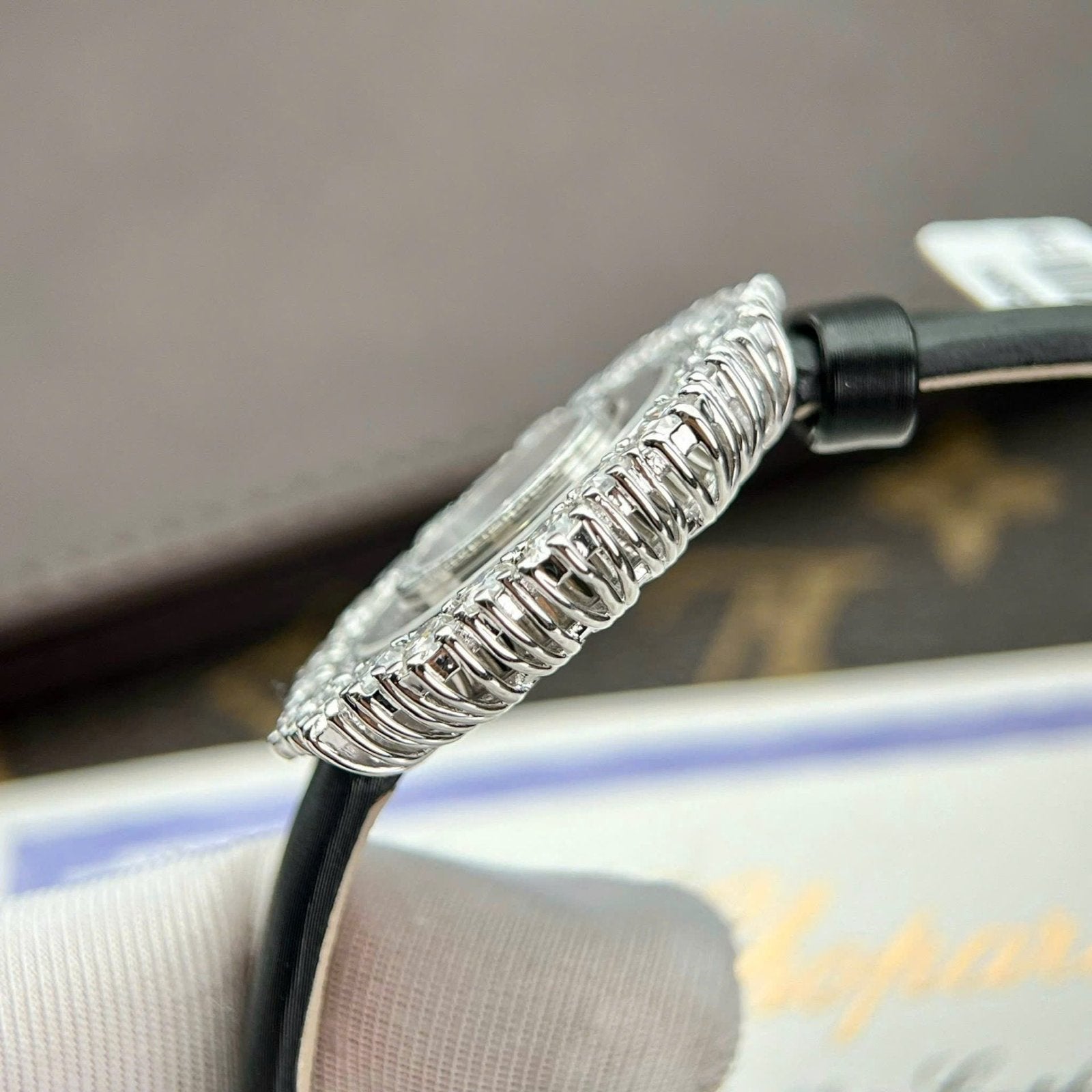 Chopard Happy Watch Diamonds Moissanite 36mm