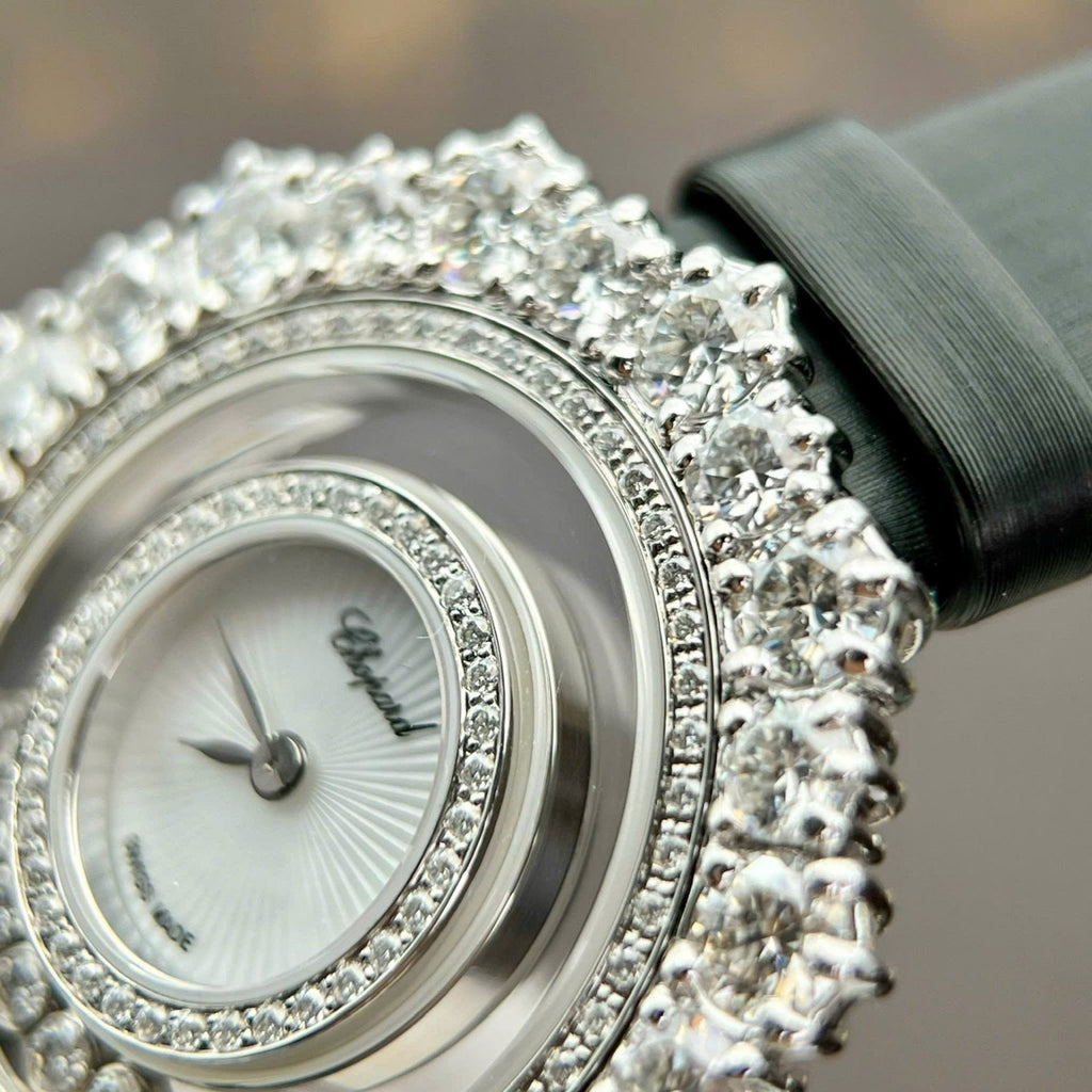 Chopard Happy Watch Diamonds Moissanite 36mm
