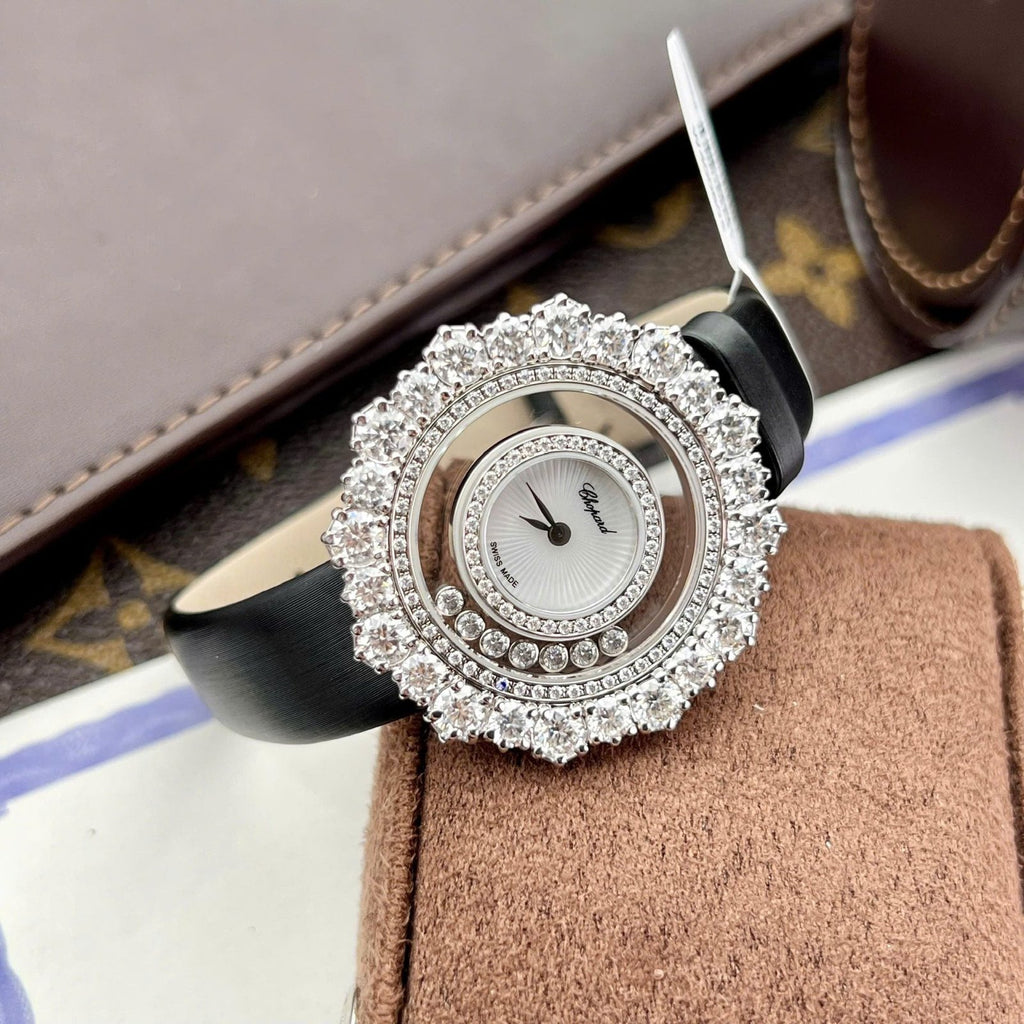 Chopard Happy Watch Diamonds Moissanite 36mm