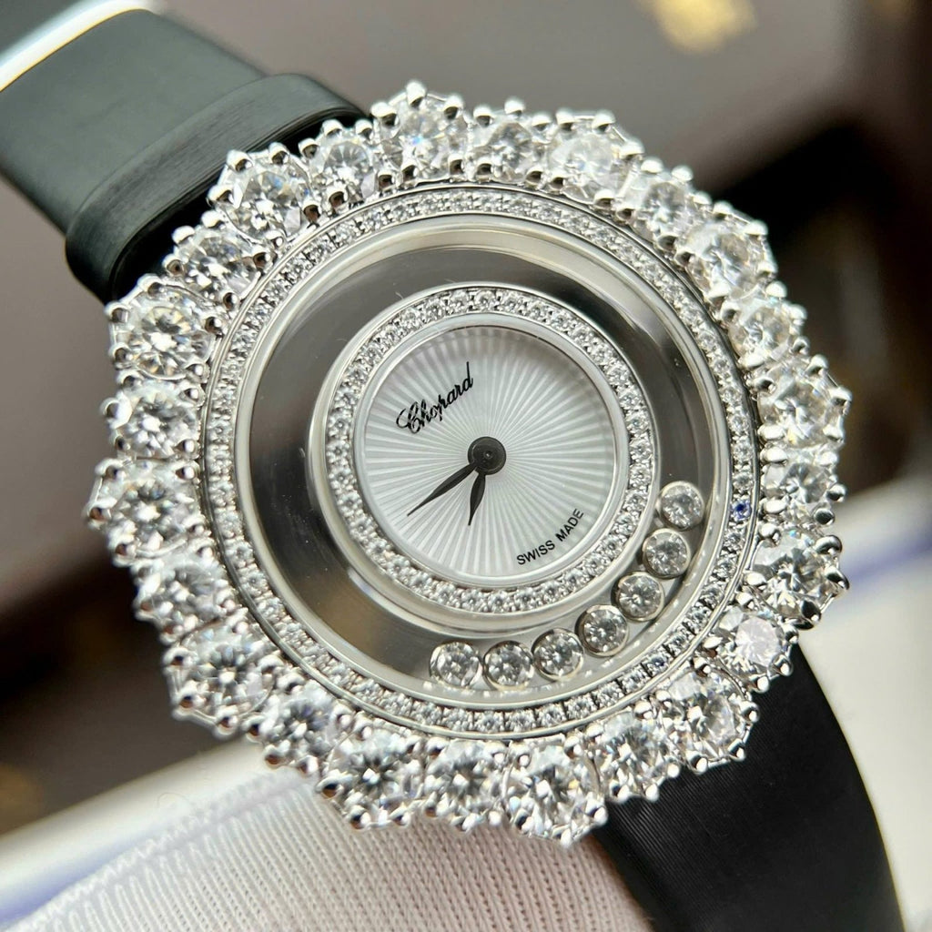 Chopard Happy Watch Diamonds Moissanite 36mm