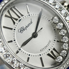 Chopard Women’s Watch With Diamond Moissanite Blue 34mm