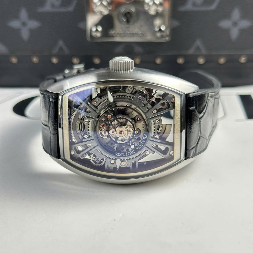 Franck Muller Watch Curvex CX Grand Central Tourbillon Skeleton 42x56mm