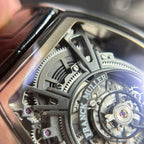 Franck Muller Watch Curvex CX Grand Central Tourbillon Skeleton 42x56mm