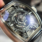 Franck Muller Watch Curvex CX Grand Central Tourbillon Skeleton 42x56mm