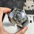 Franck Muller Watch Curvex CX Grand Central Tourbillon Skeleton 42x56mm