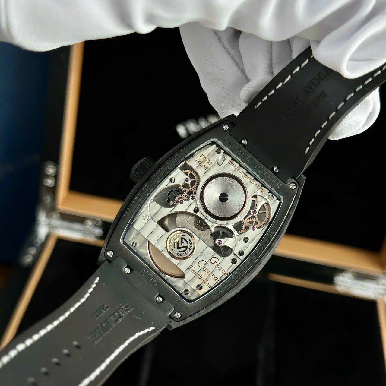 Franck Muller Watch Grand Central Tourbillon Skeleton 45mm