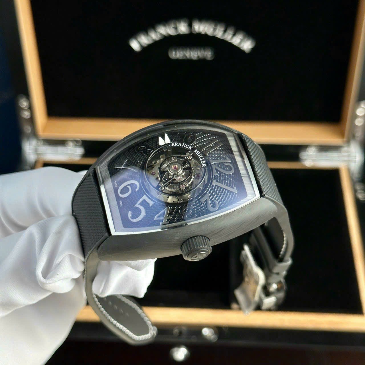 Franck Muller Watch Grand Central Tourbillon Skeleton 45mm