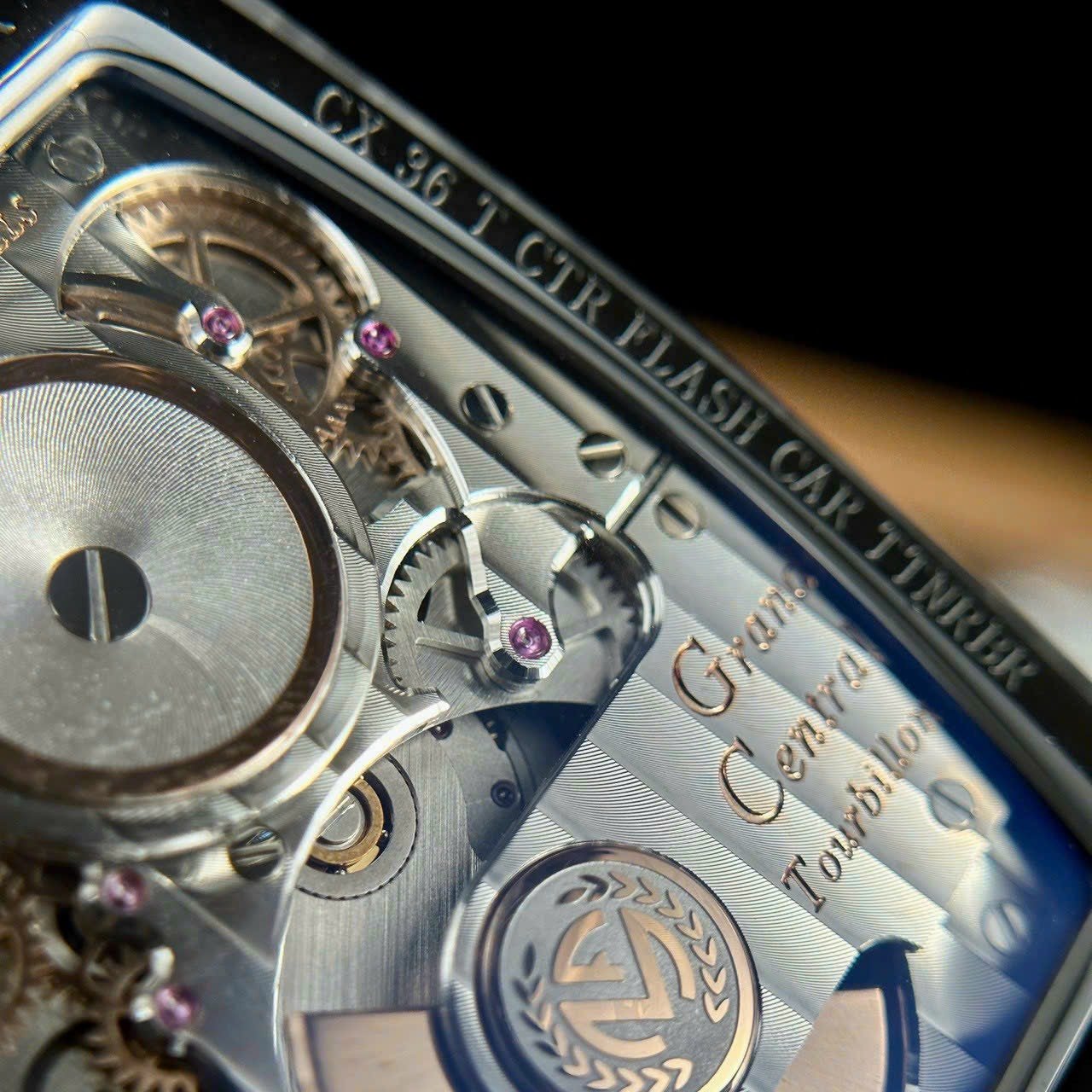Franck Muller Watch Grand Central Tourbillon Skeleton 45mm