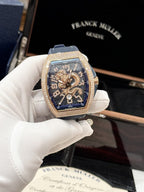 Franck Muller Watch Vanguard Dragon V45 Blue 45mm