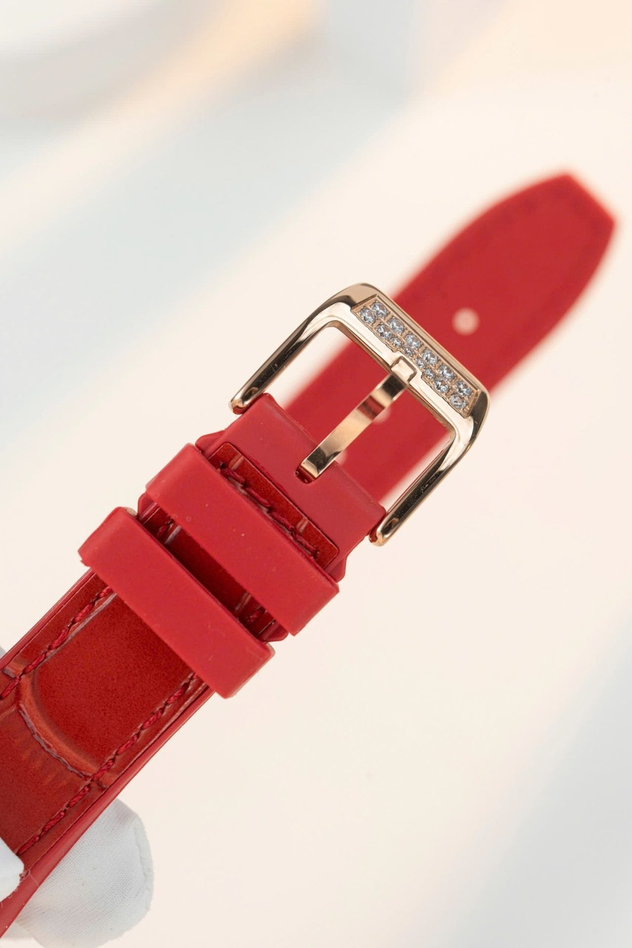 Franck Muller Watch Vanguard V32 Skeleton Red Flower Dial 36mm
