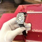 Franck Muller V32 Watch Custom Diamonds Moissanite 36mm