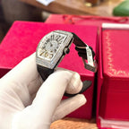 Franck Muller V32 Black Watch Diamonds Moissanite 36mm