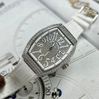 Franck Muller V32 Women’s Watch Full White Diamonds 36mm