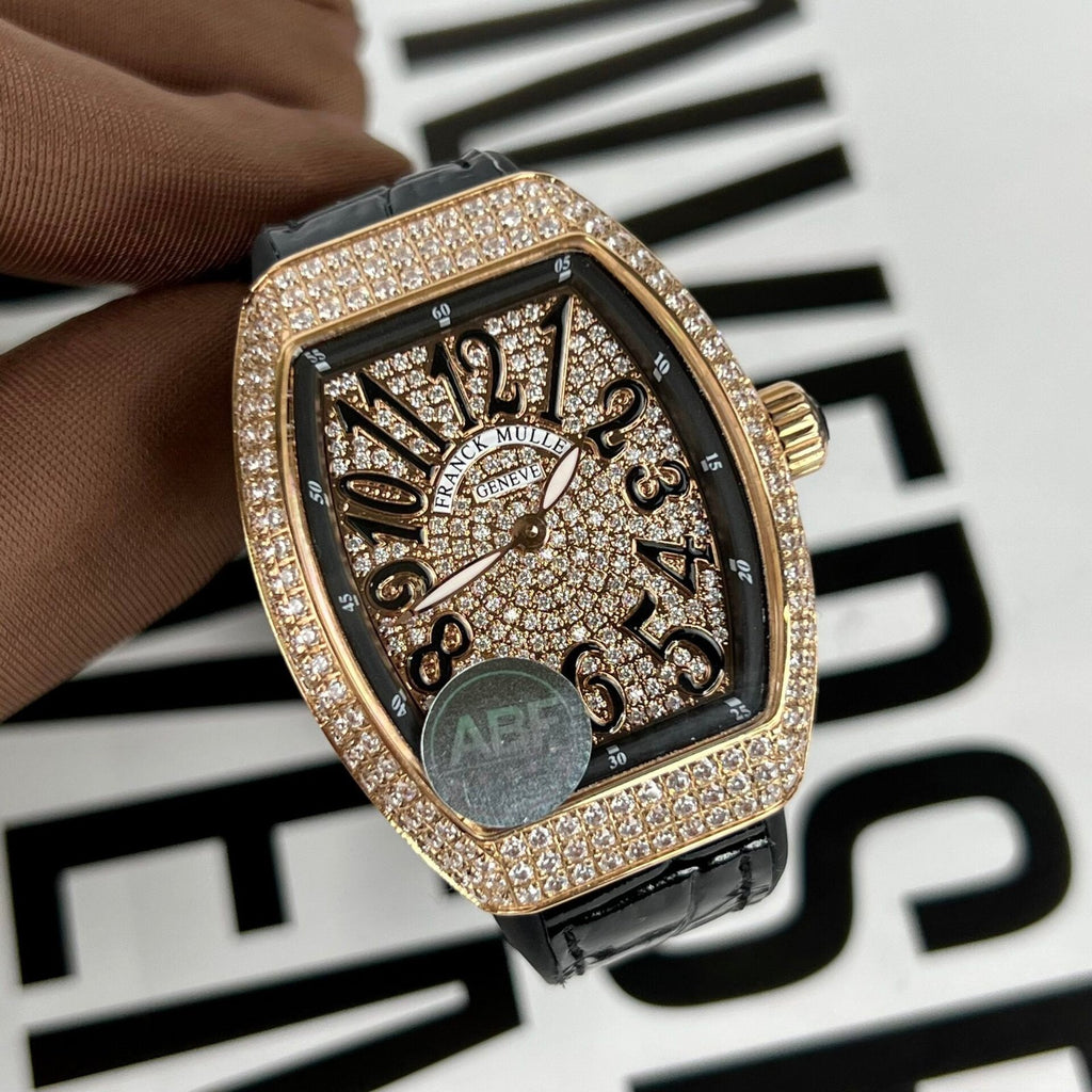 Franck Muller V32 Rose Gold Watch 36mm