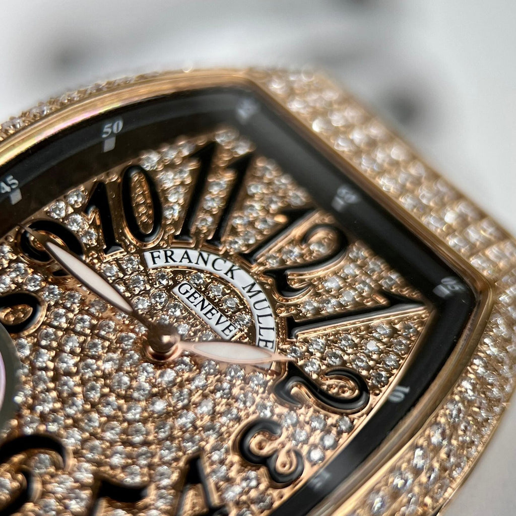 Franck Muller V32 Rose Gold Watch 36mm