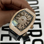 Franck Muller V32 Rose Gold Watch 36mm