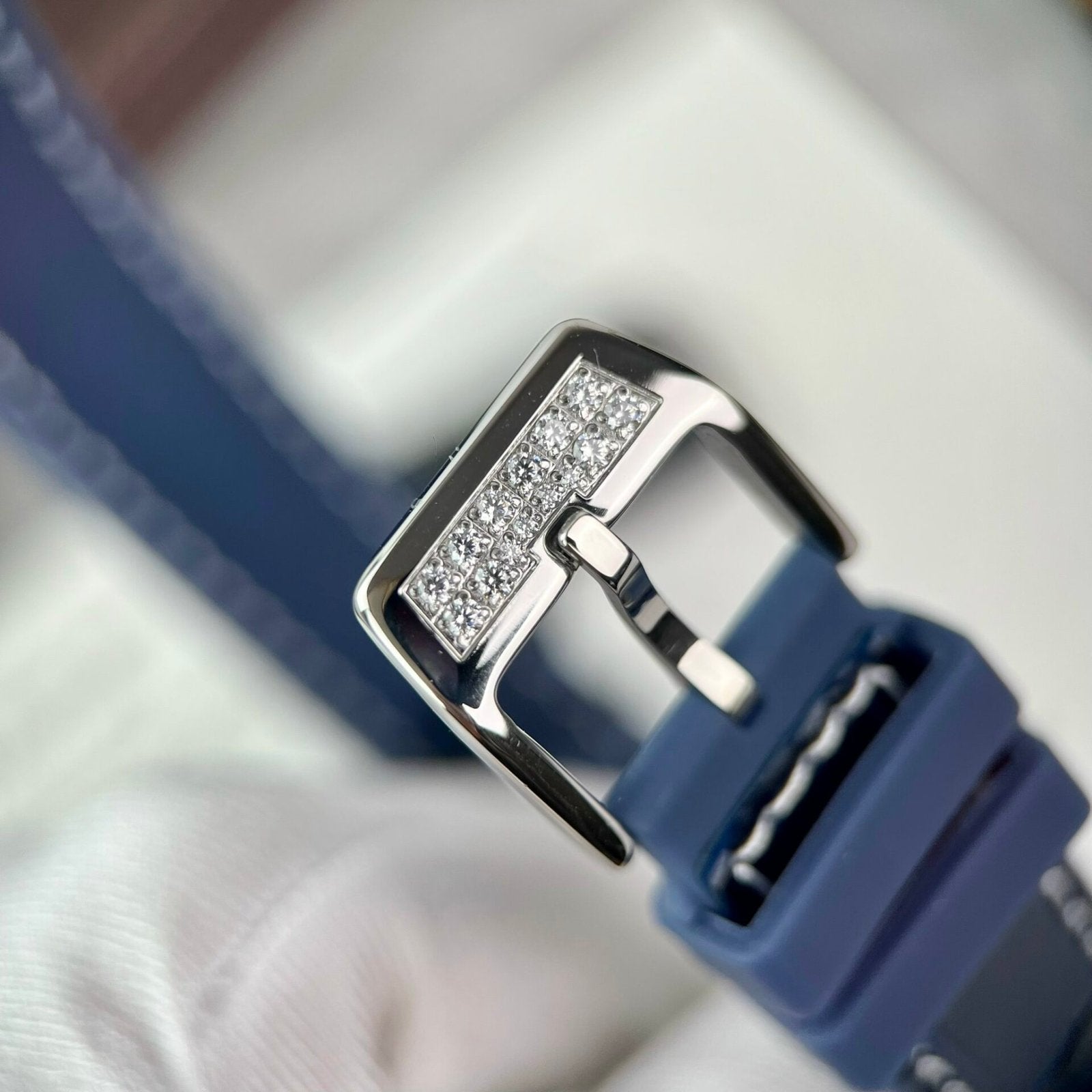 Franck Muller V32 Watch Blue Dial 36mm